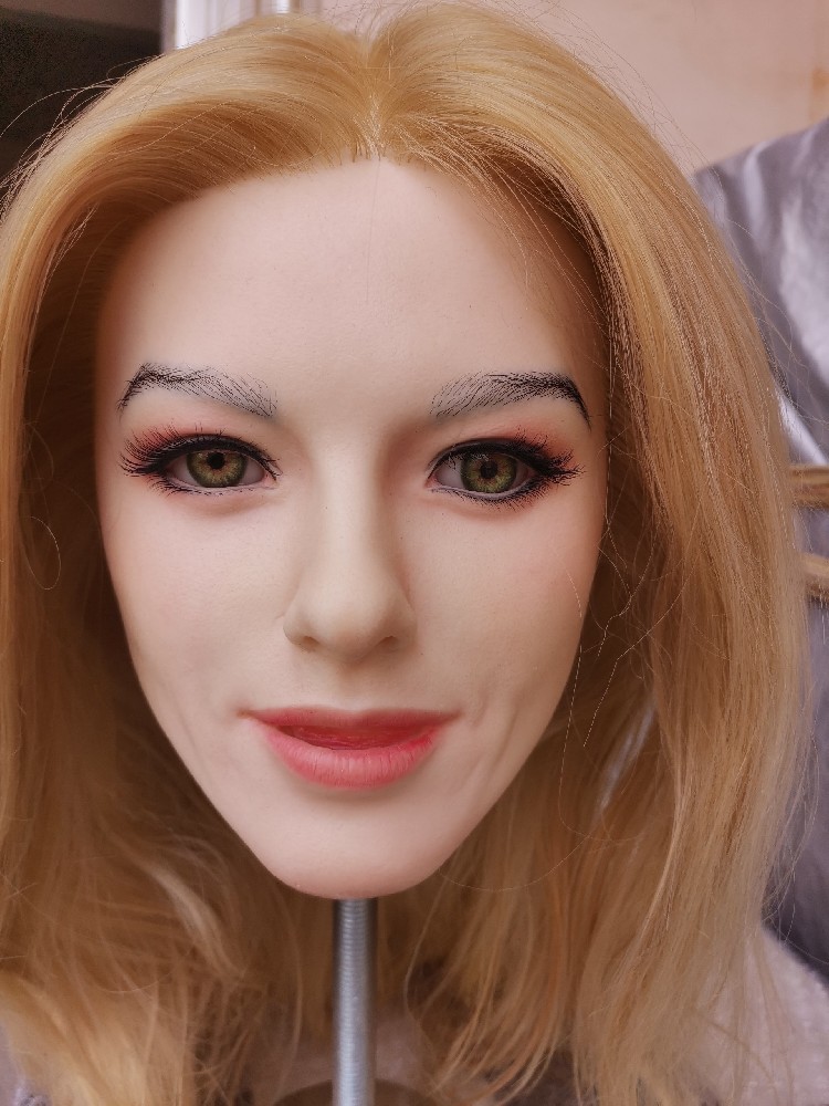 单硅胶头雕，植发，不带身体，m16通用接口，350邮自理