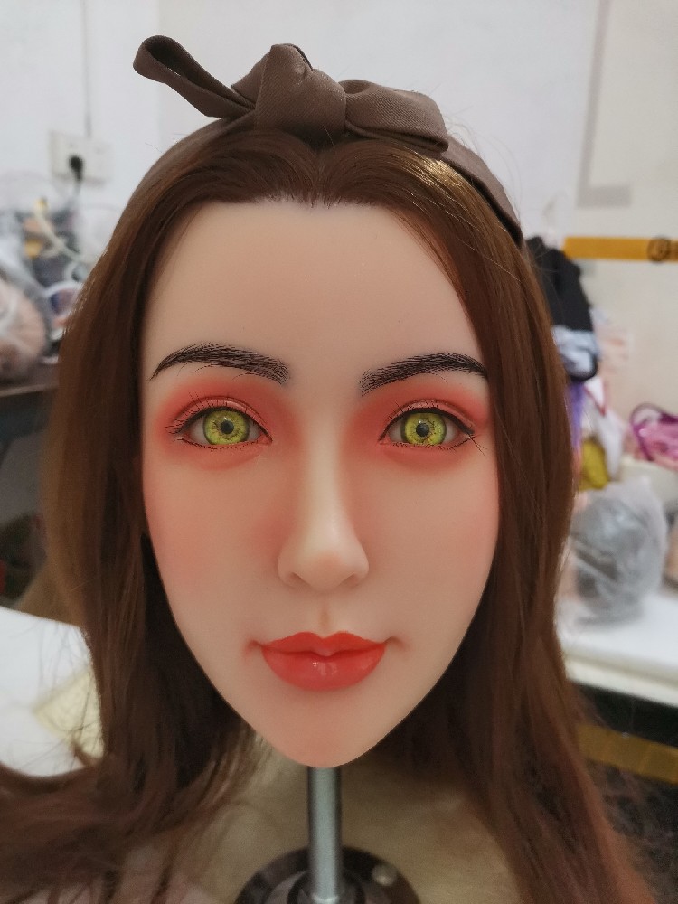 14.硅胶头植发，单头雕，不带身体，m16通用接口，350邮自理